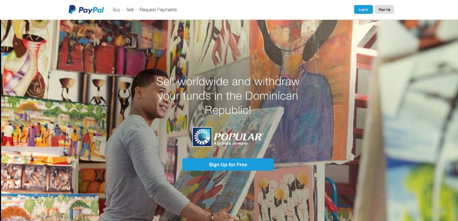 Agreement between PayPal and Dominican Banco Popular